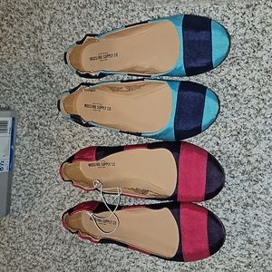 mossimo womens ribbon flats 9.5